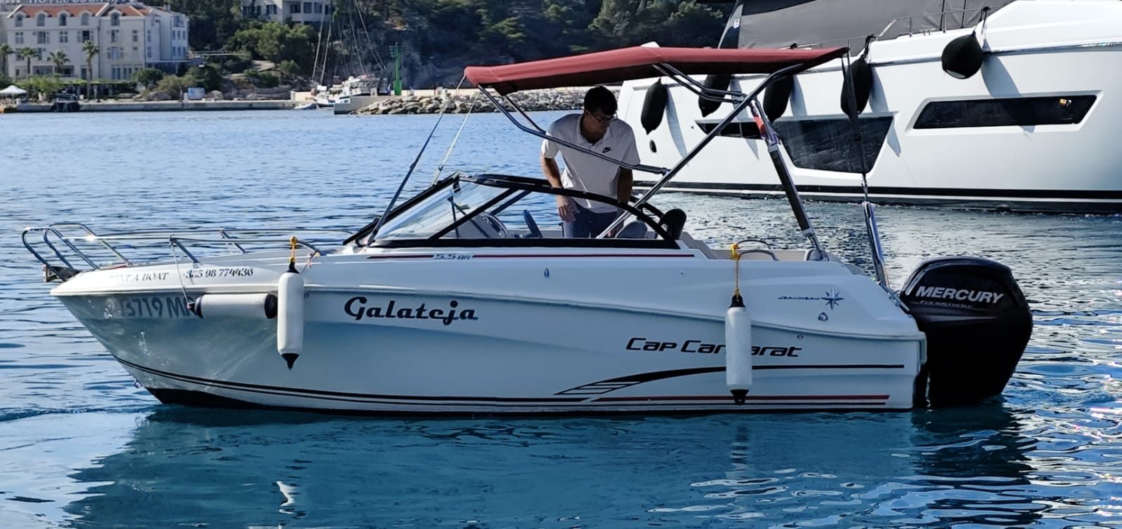Jeanneau Cap Camarat otvorena paluba